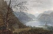 John William Edy Lake Tanum oil on canvas